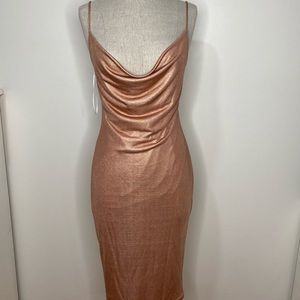 Sequence rose pink dress